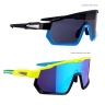 glasses F DRIFT 1x fluo+1x black,contrast+blk SET