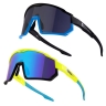 glasses F DRIFT 1x fluo+1x black,contrast+blk SET