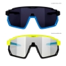 glasses FORCE DRIFT 1x fluo+1x black,photo+blk SET