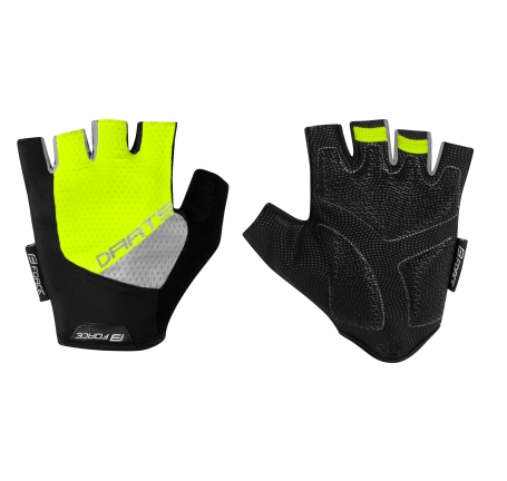 gloves F DARTS gel,w/o fastening,fluo-grey