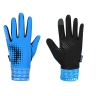 gloves F EXTRA 17, spring-autumn, blue 