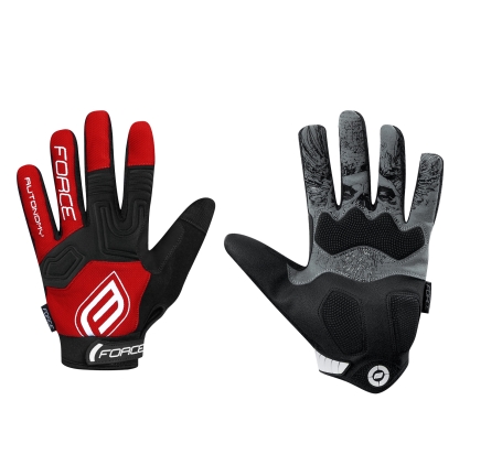 gloves F MTB AUTONOMY, red 