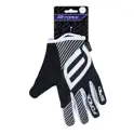 gloves F MTB SPID summer, w/o fastening, black 