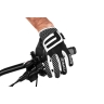 gloves F MTB SPID summer, w/o fastening, black 