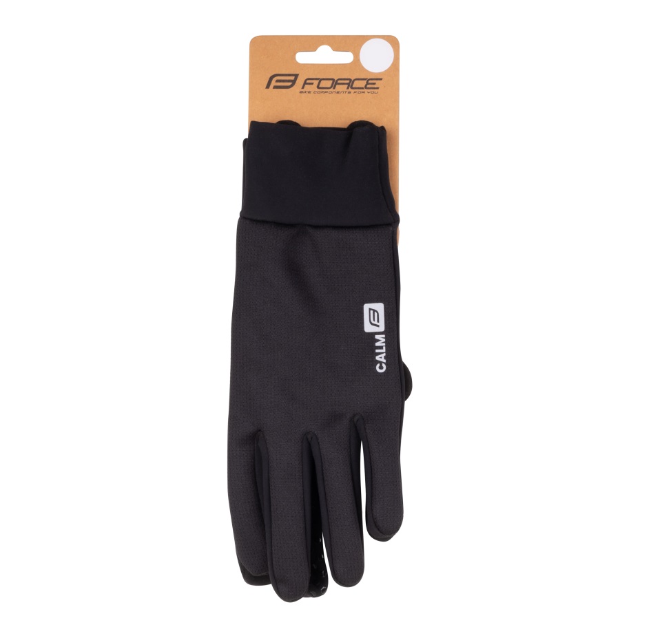 gloves FORCE CALM, black