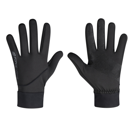 gloves FORCE CLIME, black