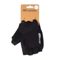 gloves FORCE DARK, black