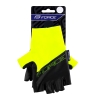 gloves FORCE EVEN w/o fastening, fluo-black