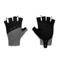 gloves FORCE EVEN w/o fastening, grey-black L