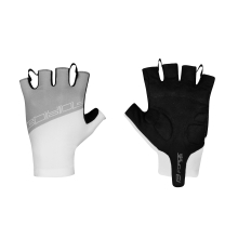 gloves FORCE EVEN w/o fastening, grey-white