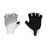 gloves FORCE EVEN w/o fastening, grey-white