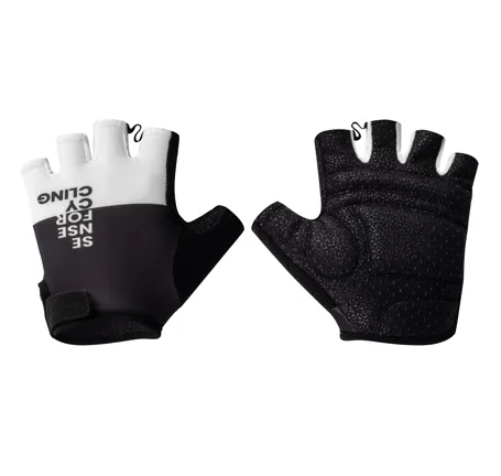 gloves FORCE FINE, black-white
