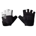 gloves FORCE FINE, black-white L