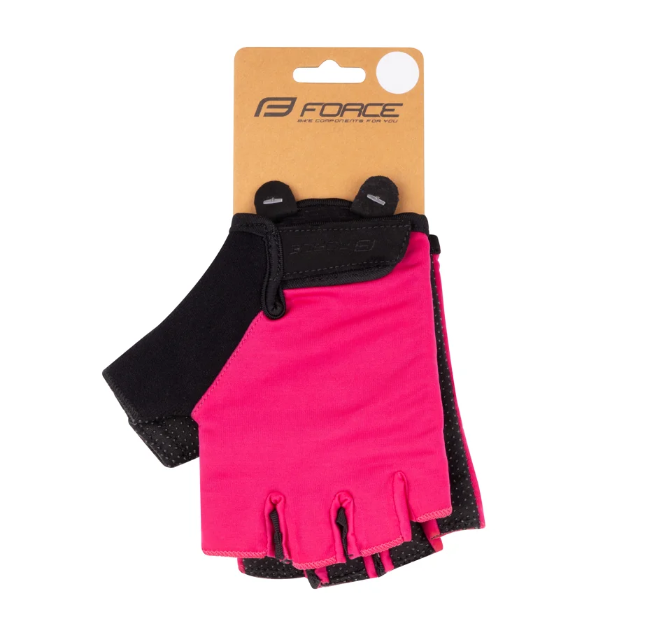 gloves FORCE FUN, pink
