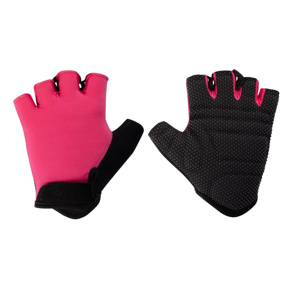 gloves FORCE FUN, pink XL