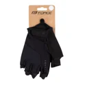 gloves FORCE LAND, black