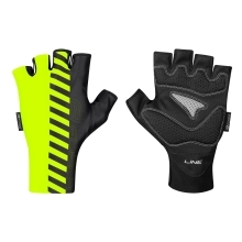 gloves FORCE LINE w/o fastening, fluo-black