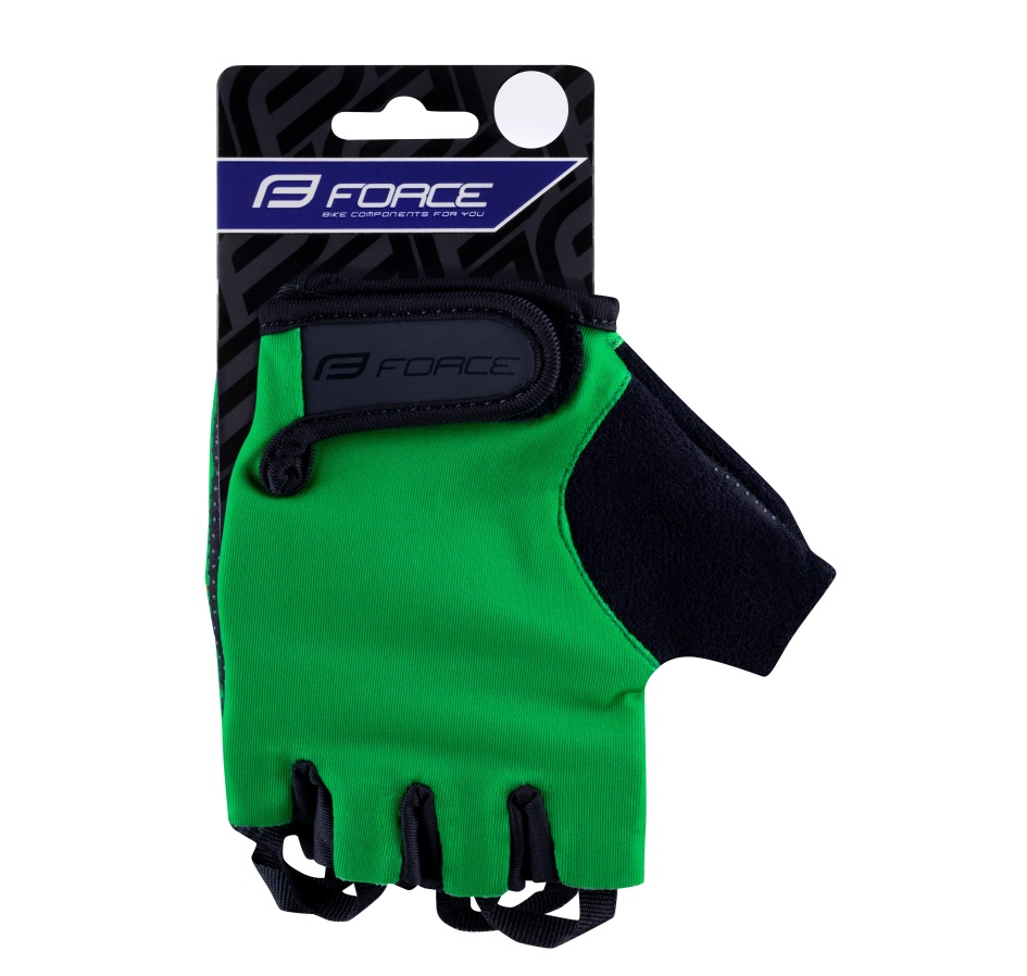 gloves FORCE LOOK, green