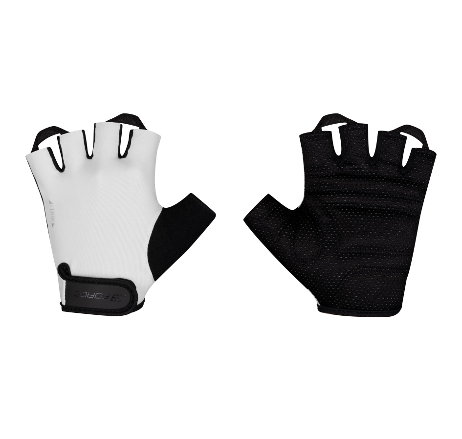 gloves FORCE LOOK, white S