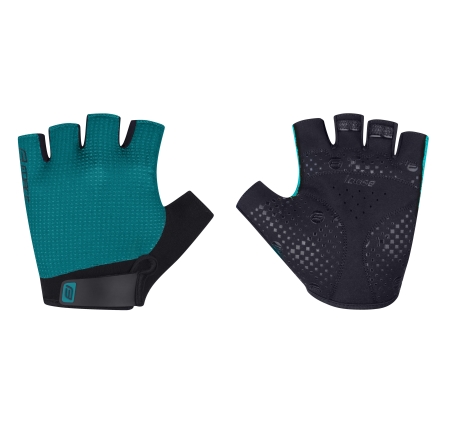 gloves FORCE LOOSE, petrol blue