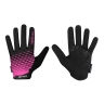 gloves FORCE MTB ANGLE summer, pink-black