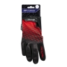 gloves FORCE MTB ANGLE summer, red-black