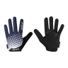 gloves FORCE MTB ANGLE summer, white-blue