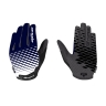 gloves FORCE MTB ANGLE summer, white-blue M