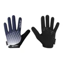 gloves FORCE MTB ANGLE summer, white-blue S