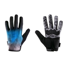 gloves FORCE MTB CORE summer, blue