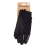 gloves FORCE MTB CRAG, black