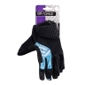 gloves FORCE MTB POWER, black-blue 