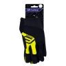 gloves FORCE MTB POWER, black-fluo