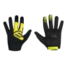 gloves FORCE MTB POWER, black-fluo