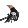 gloves FORCE MTB POWER, black-grey