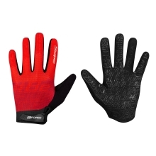 gloves FORCE MTB SWIPE summer, red