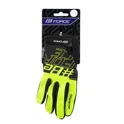 gloves FORCE MTB SWIPE summer, black-fluo