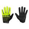 gloves FORCE MTB SWIPE summer, black-fluo S