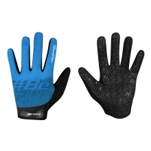 gloves FORCE MTB SWIPE summer, blue
