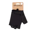 gloves FORCE PARK, black