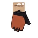 gloves FORCE PARK, brick