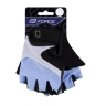 gloves FORCE RAB 2 gel LADY, black-blue-white