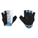 gloves FORCE RADICAL, black-white-blue S