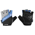 gloves FORCE RIVAL, black-blue M