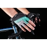 gloves FORCE RIVAL, black-turquoise