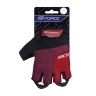 gloves FORCE SECTOR gel, black-red