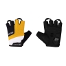 gloves FORCE SECTOR gel, black-yellow M