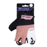 gloves FORCE SECTOR LADY gel, black-apricot