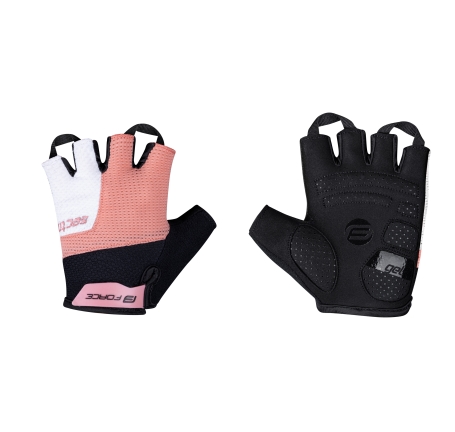 gloves FORCE SECTOR LADY gel, black-apricot