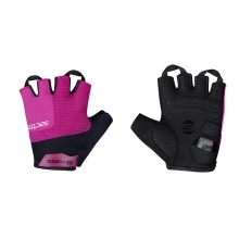 gloves FORCE SECTOR LADY gel, black-pink